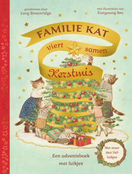 Familie Kat viert samen Kerstmis