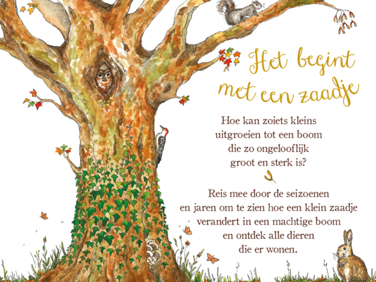 Het begint met een zaadje | Het begint met een zaadje - kinderboek