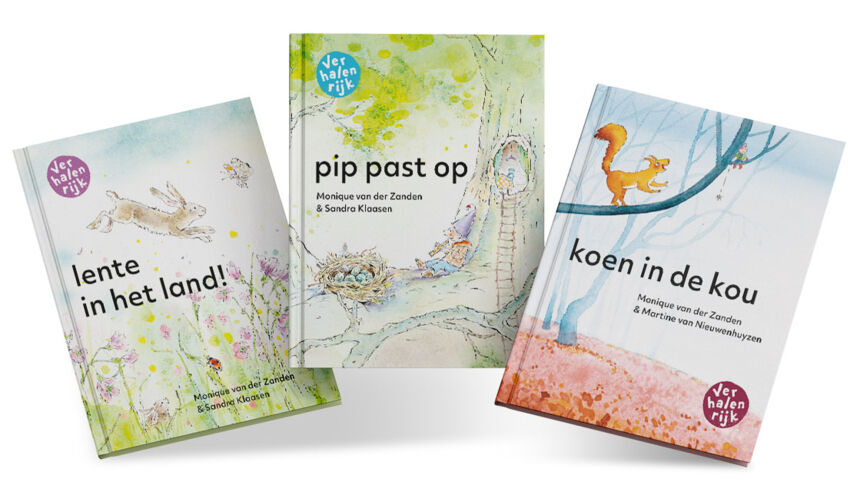 drie boeken verhalenrijk 3d